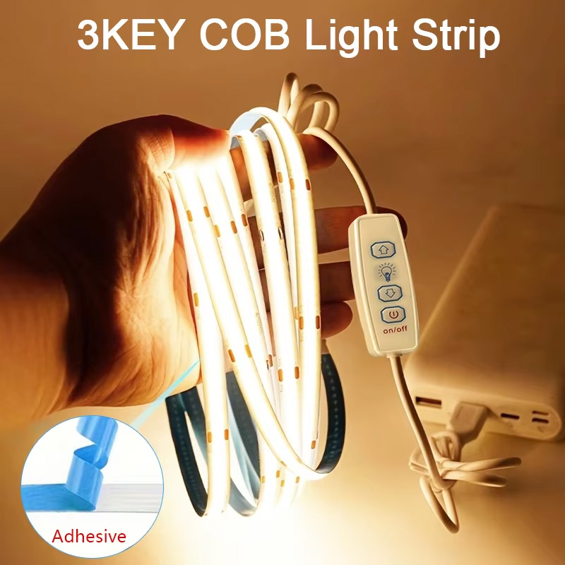 Commercial Kitchen Cabinet - USB 5V COB Led Strip Dimmable