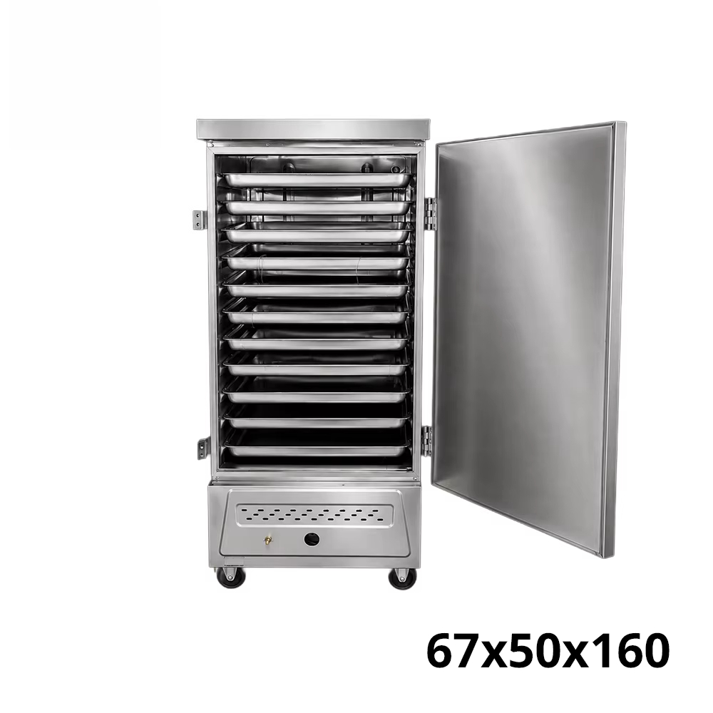 Commercial Kitchen Cabinet - Manufacturer Sturdy Stainless Steel Rice Steamer