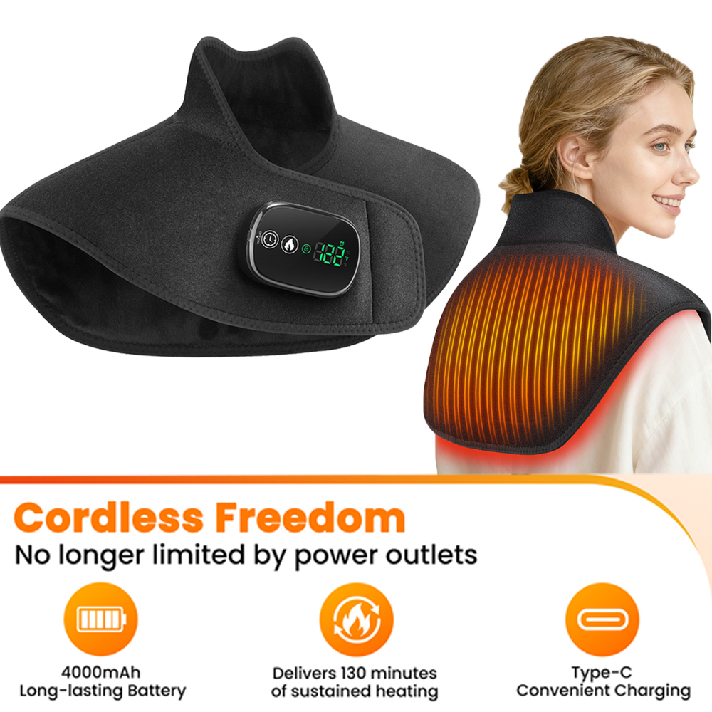 Kebab Shawarma Machine - Cordless Electric Heating Shoulder Neck Pad