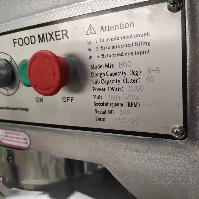 Industrial Commercial 30l 60l  - огляд і ціна Commercial Kitchen Mixers Dough Mixer