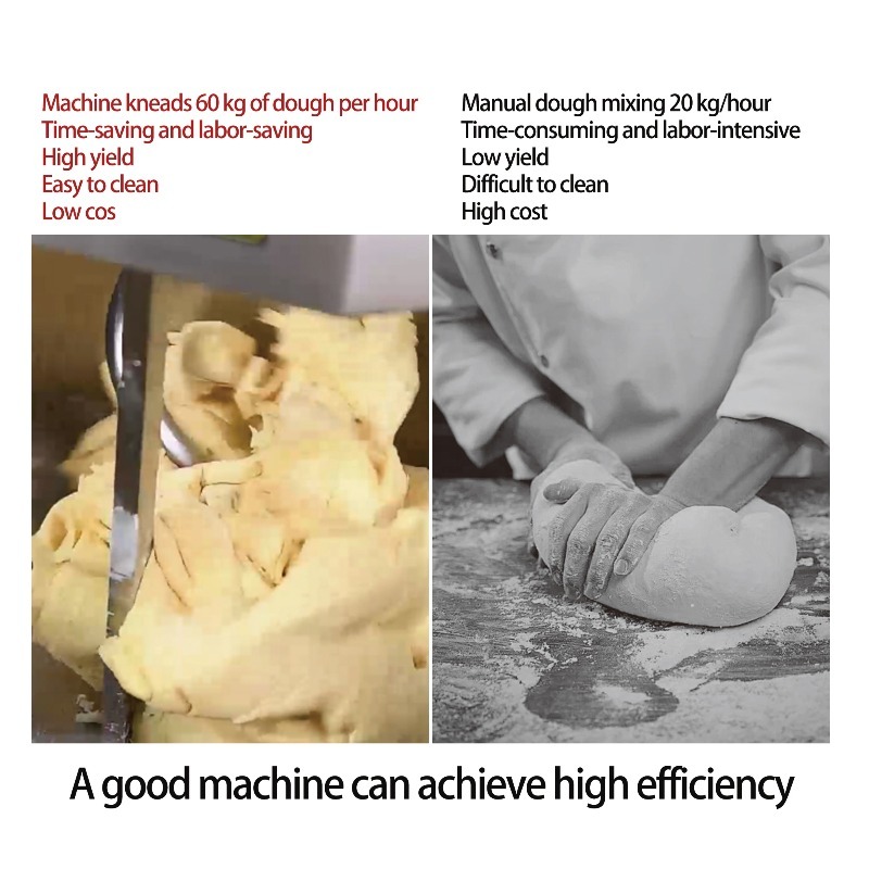 High Performance Electric Stan - огляд і ціна Commercial Kitchen Mixers Dough Mixer