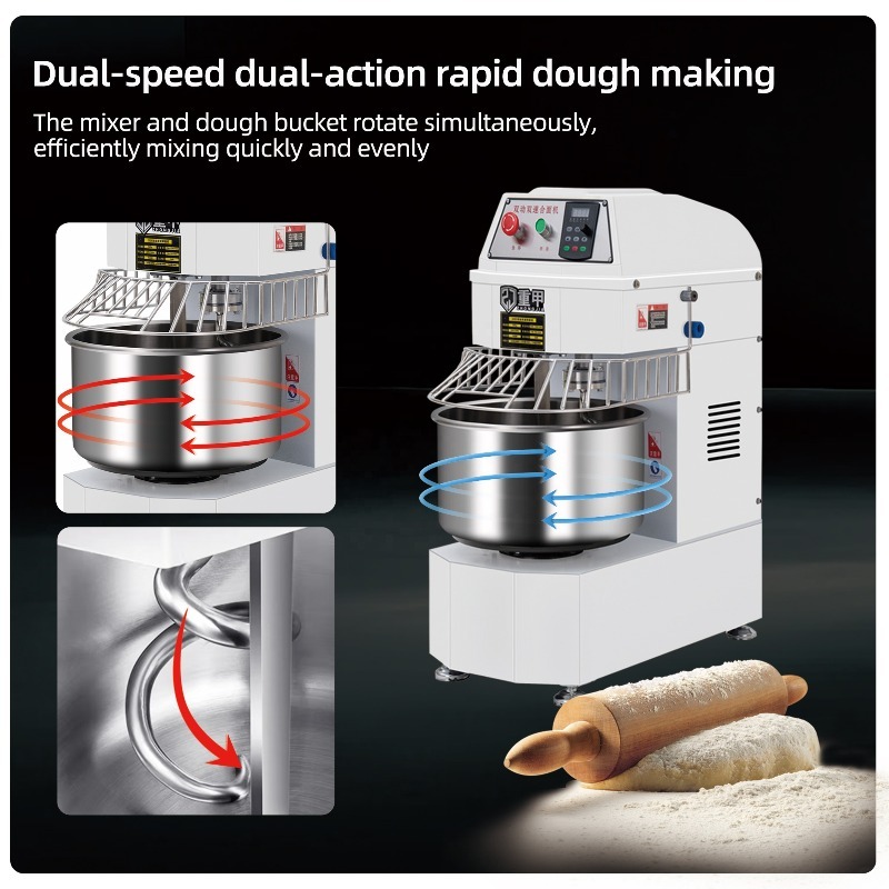 High Performance Electric Stan - огляд і ціна Commercial Kitchen Mixers Dough Mixer