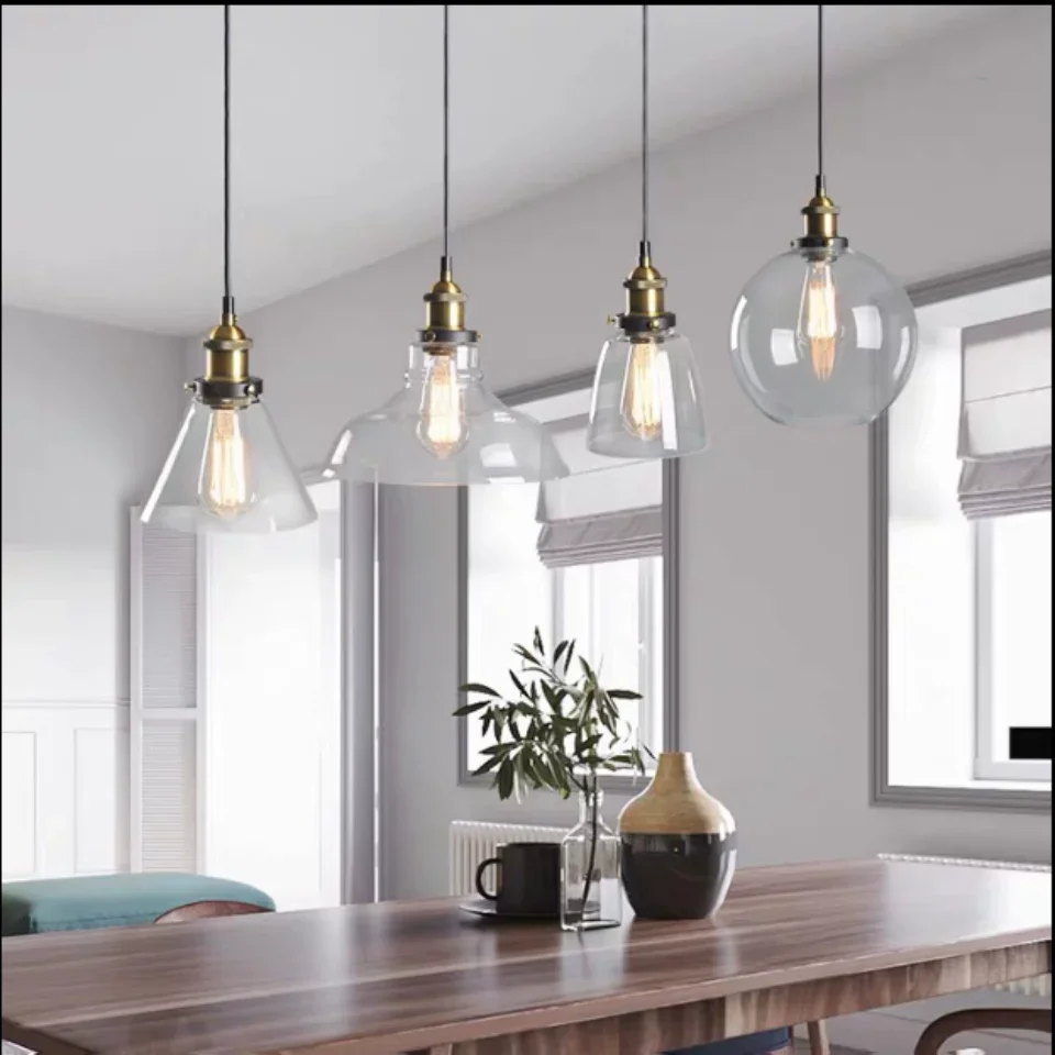 Nordic Retro Style Glass Penda - огляд і ціна Commercial Kitchen And Bar