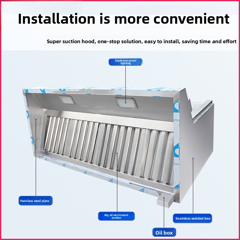 Installation-free commercial g - огляд і ціна Commercial Kitchen Hood Installation