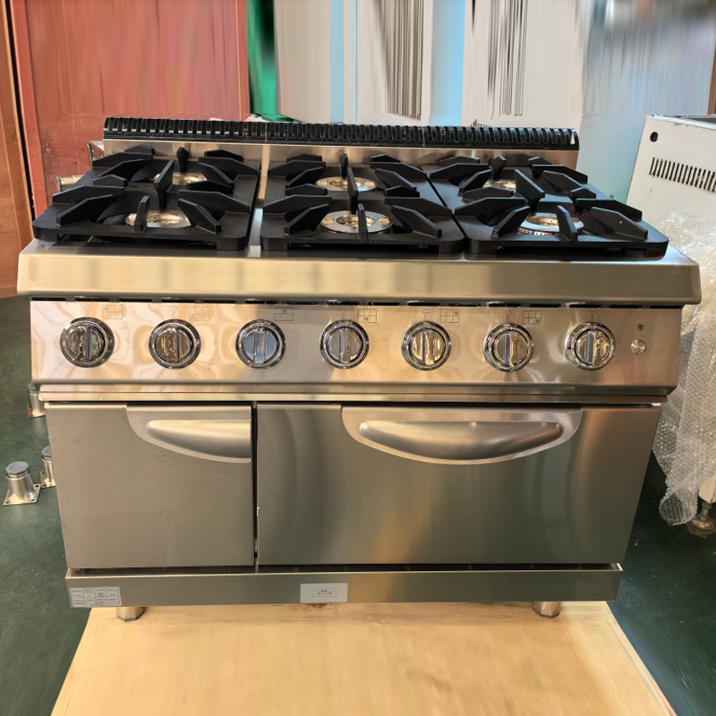Commercial Gas Stove Stainless - огляд і ціна Commercial Kitchen Kitchen