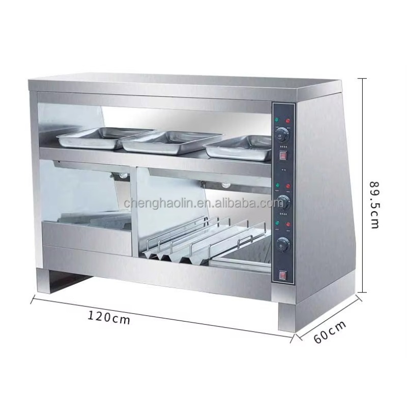 Food Heating Hamburger Fried C - огляд і ціна Commercial Kitchen Cabinet