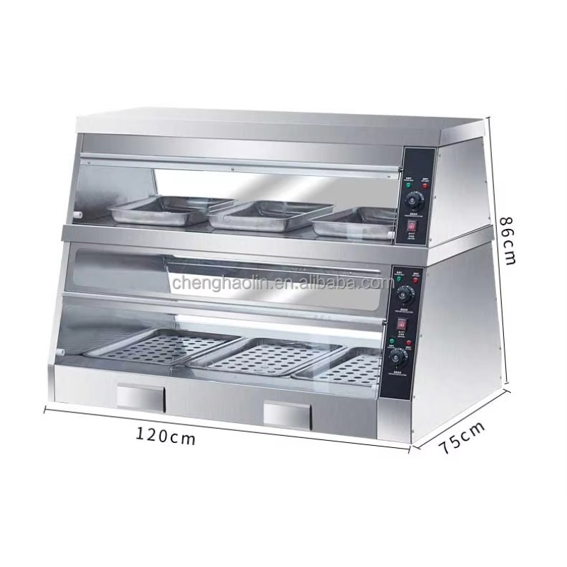 Food Heating Hamburger Fried C - огляд і ціна Commercial Kitchen Cabinet
