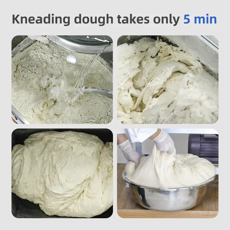 Factory Wholesale High Efficie - огляд і ціна Commercial Kitchen Mixers Dough Mixer