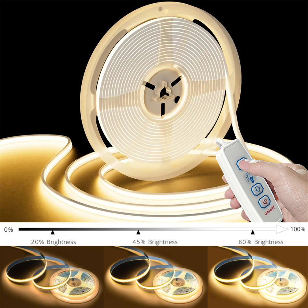 USB 5V COB Led Strip Dimmable  - огляд і ціна Commercial Kitchen Cabinet