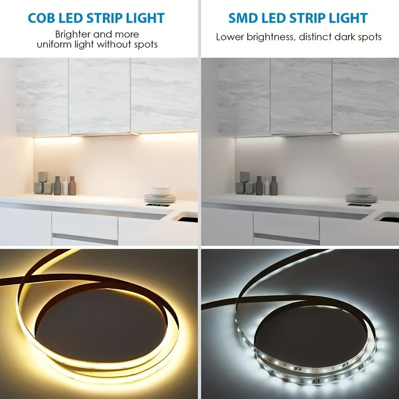 USB 5V COB Led Strip Dimmable  - огляд і ціна Commercial Kitchen Cabinet