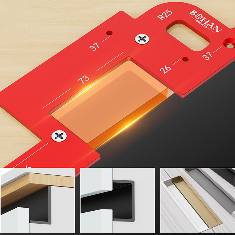 Invisible Embedded Handle Slot - огляд і ціна Commercial Kitchen Cabinet