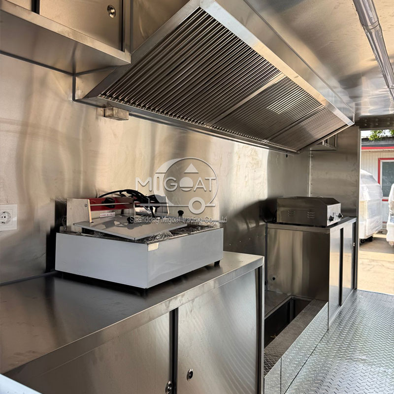 Outdoor Mobile Food Cart Multi - огляд і ціна Commercial Kitchen Vendor
