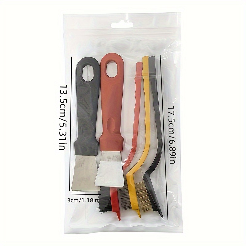 5-Piece Kitchen Cleaning Brush - огляд і ціна Commercial Kitchen Hood Installation
