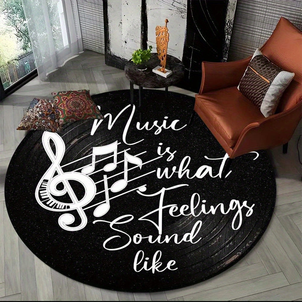 Music Vinyl Record Pattern Rou - огляд і ціна Commercial Kitchen Vinyl