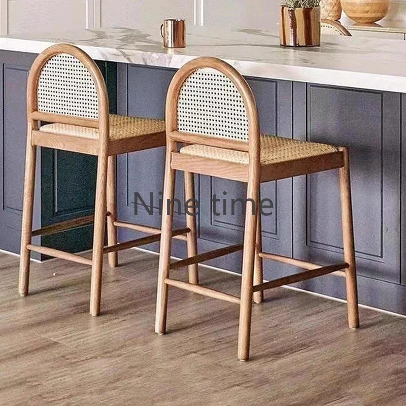 Solid Wood Rattan Kitchen Bar  - огляд і ціна Commercial Kitchen And Bar